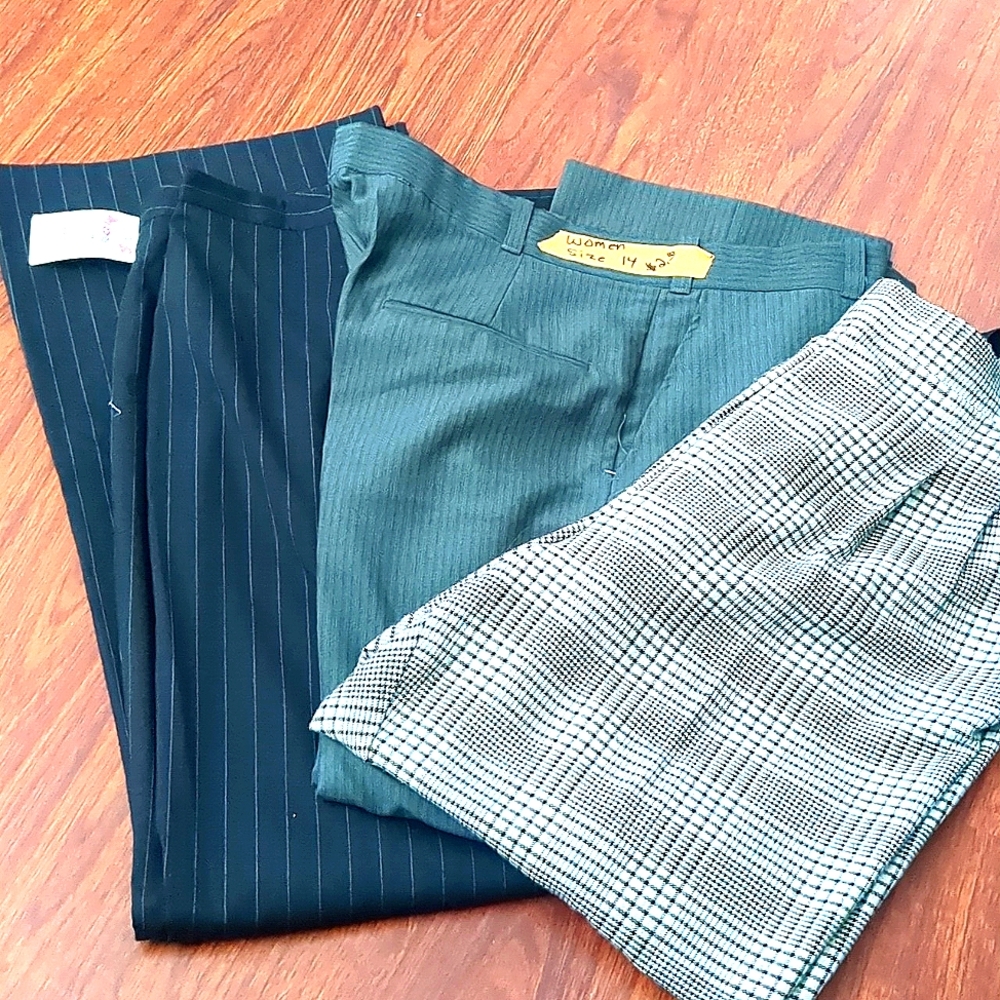 3 Trousers one low Price Size 14